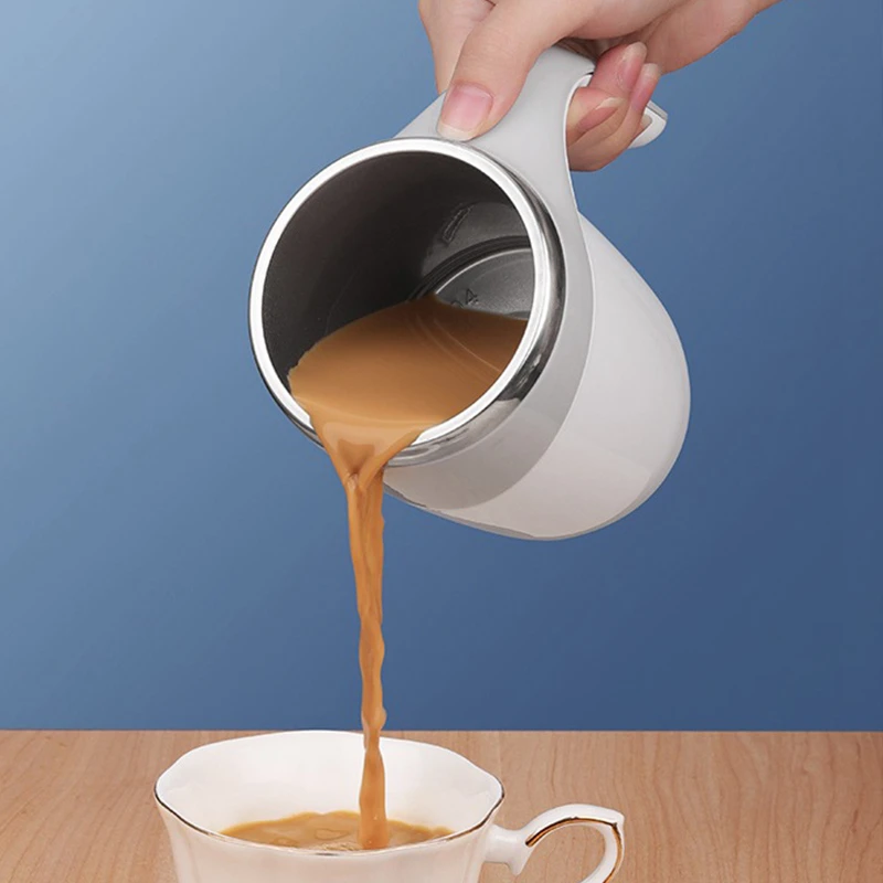 

Портативная Автоматическая Магнитная кружка из нержавеющей стали с термосмесью для кофе