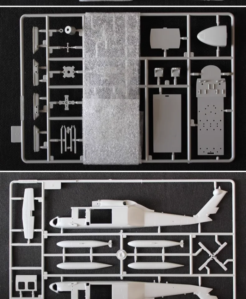 Фото HobbyBoss 87216 Масштабная модель американского вертолета UH-60A (UH60) 1:72, пластиковый сборный конструктор, военная тематика, подарок для любителей моделирования №3