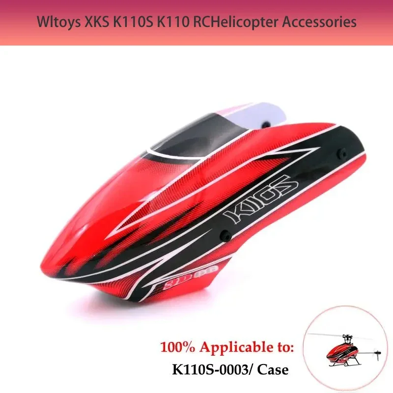 Фото Оригинальные запчасти для радиоуправляемого вертолета WLtoys K110S: лопасти, редуктор, мотор, ESC, роторная головка, хвостовое серво. №3