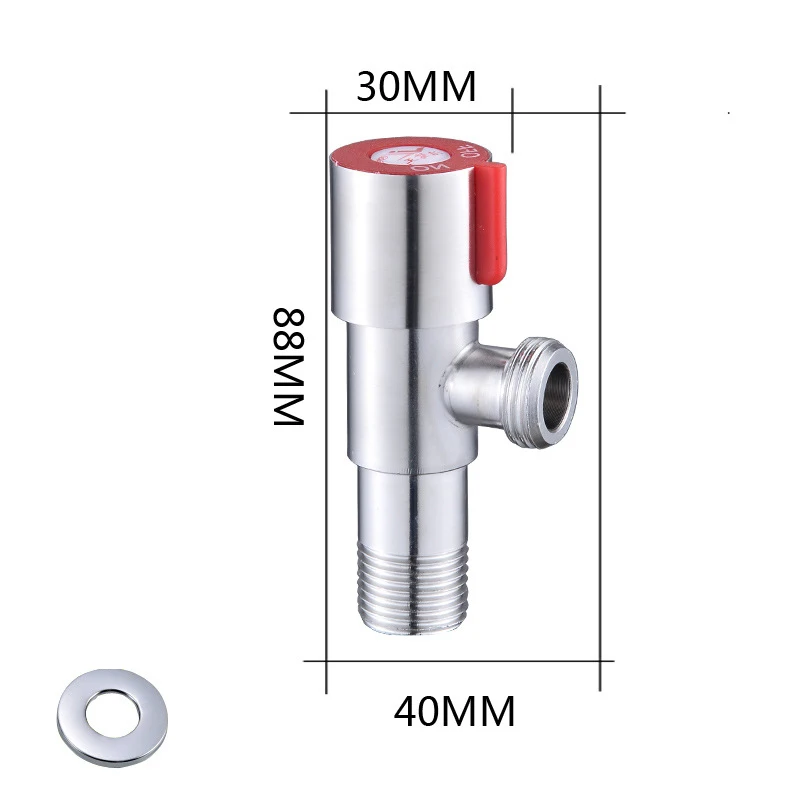 Угловые Стопорные клапаны выключатель G1/2 клапан для воды ванной туалета