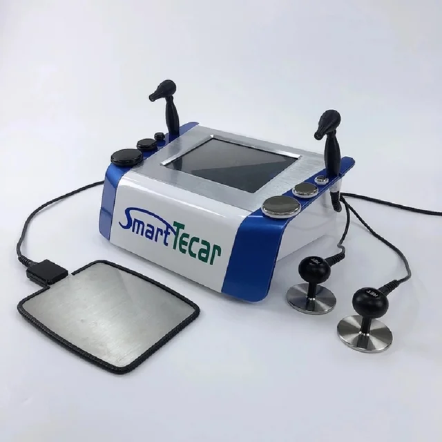 448k smart tecar 300w cet ret pain relief physical therapy physiotherapy diathermy slimming portable machine