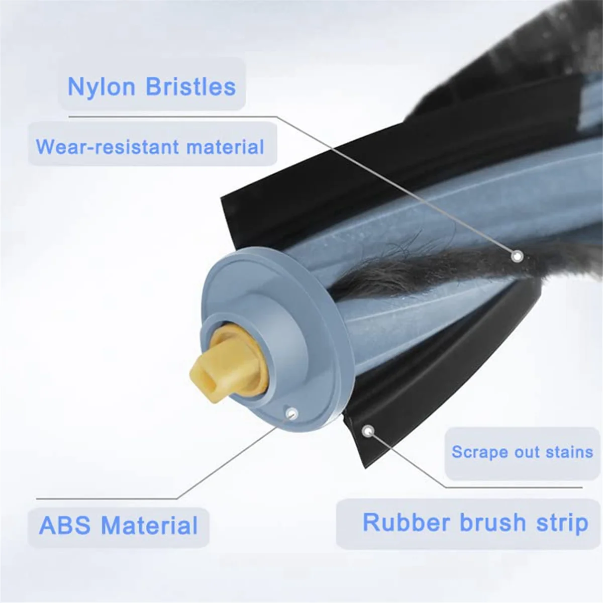 Для Ecovacs Deebot X1 OMNI T10 TURBO/T10 Робот-пылесос Основная боковая щетка Швабра Ткань Мешки