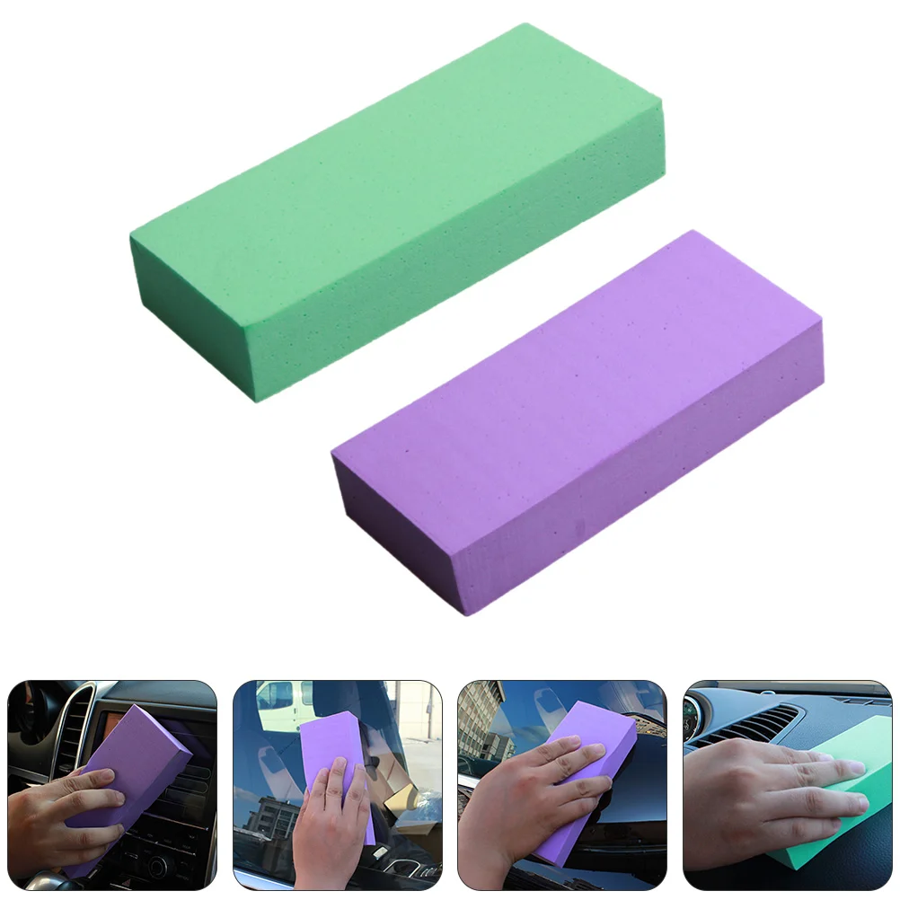 

2Pcs Practical Water Absorbent Sponge Car Sponge Washing Sponge Cleaning Tool Cleaning Sponge Car Supplies for Auto Home