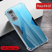 poco f4 gt case soft clear case for poco f4 gt phone cases pocophone f4 pro xiaomi poco f4 shockproof silicone cover poco f4 gt