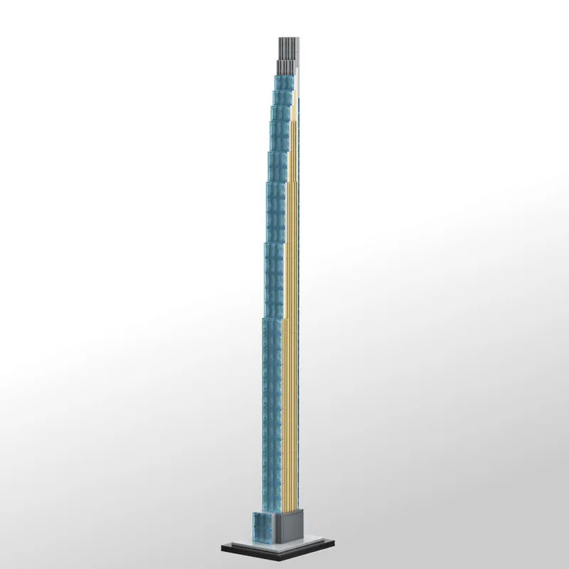 Конструктор MOC Steinway Tower 634 деталей