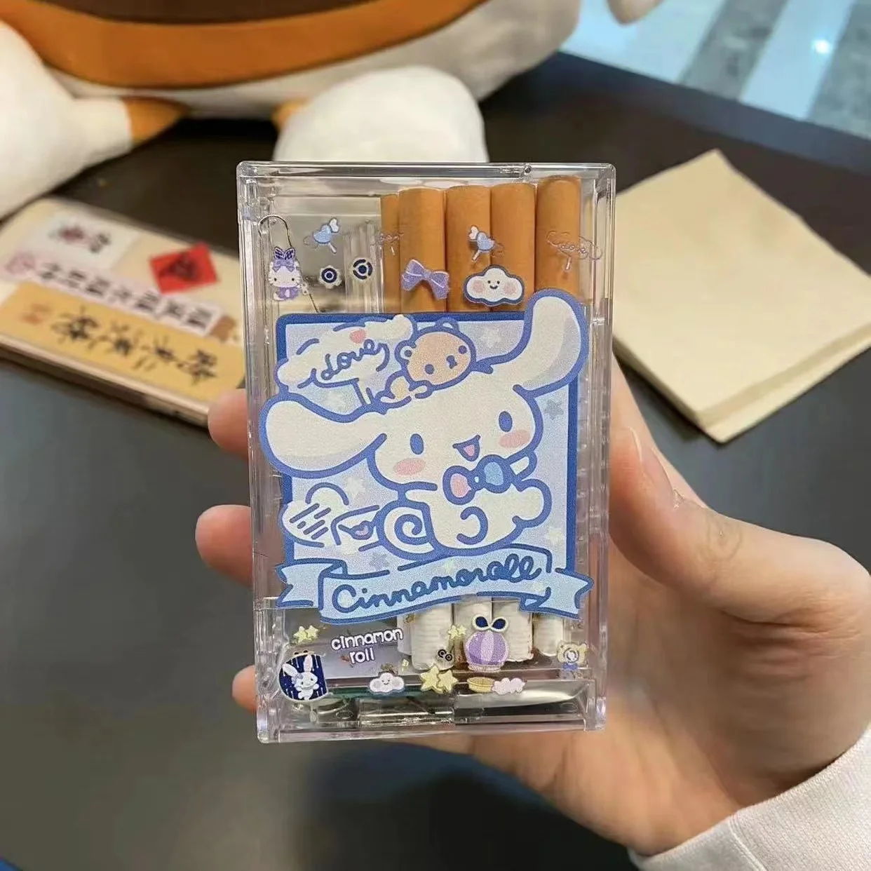 Kawaii Sanrio Cigarette Box & Lighter