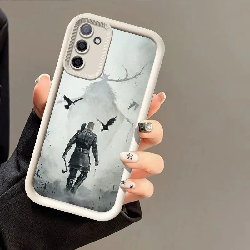 Мягкий силиконовый чехол для телефона с логотипом Viking Vegvisir Samsung Galaxy S20 S21 S23 FE S22 S24