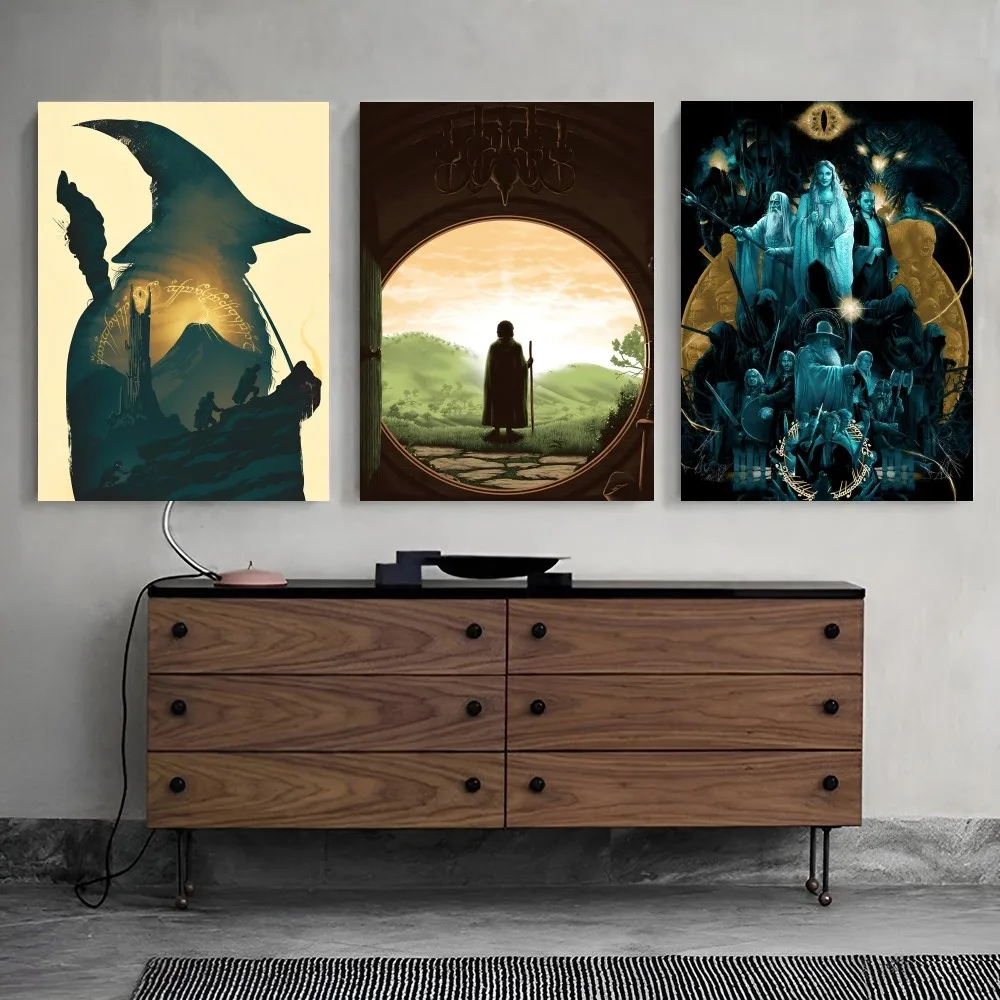 The Lords Of R-Rings плакат с принтом на бумаге для дома гостиной спальни входа бара