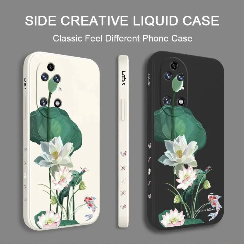 Силиконовый чехол для телефона Huawei P50 P40 P30 Lite P20 Pro Nova 10SE 9SE Mate 50 40 30