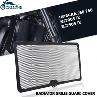 motorcycle accessories aluminium radiator grille guard cover for honda integra 700 750 nc700s nc 700x nc750s nc 750x 2014 2021