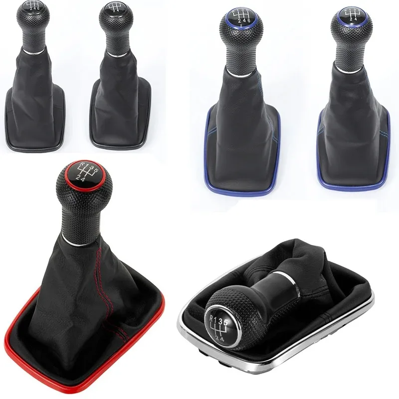 12 мм для Volkswagen VW Golf 4 MK4 GTI R32 Bora Jetta 5/6 скоростей черная рамка рычаг переключения