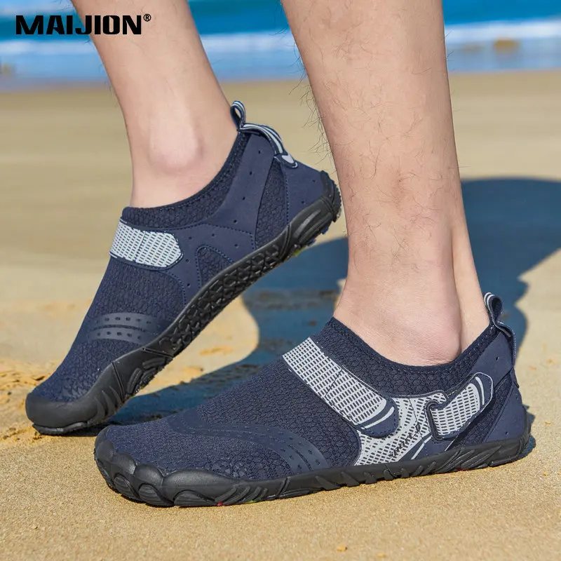 

Antiskid Elastic Barefoot Breathable Aqua Shoe Beach Upstream Men Women Surfing Water Shoes Comfortable Quick-Dry Wading Shoe