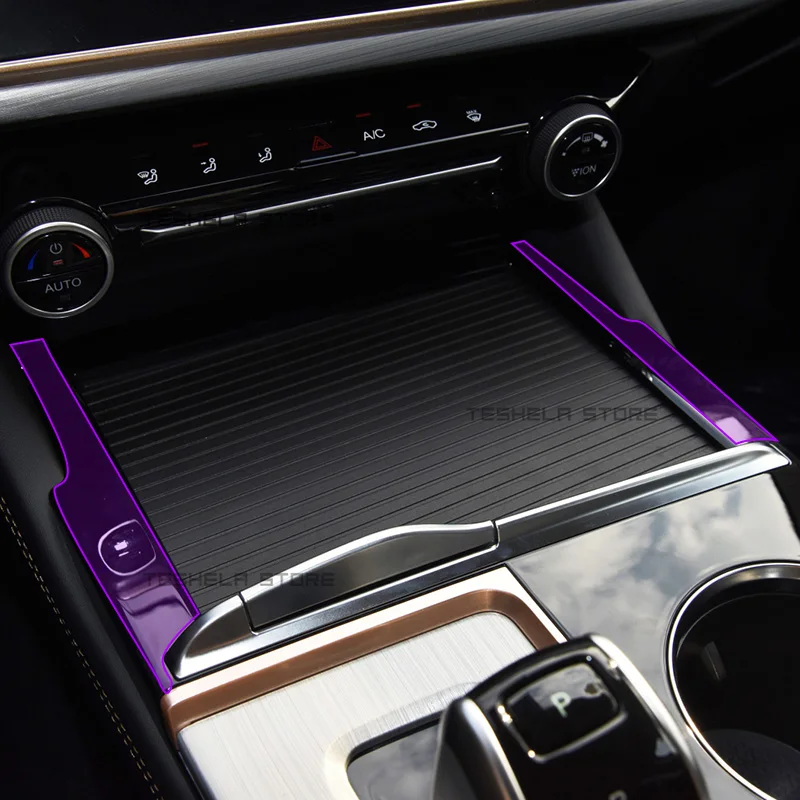 

For Chery Arrizo5 PLUS 2022 Car Console Gearbox Panel Film Salon Frame Cover Sticker Strips Garnish Decoration Transparent TPU