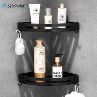 bathroom shelves no drill corner shelf shower storage rack holder toilet organizer bathroom accessories shampoo tray stand