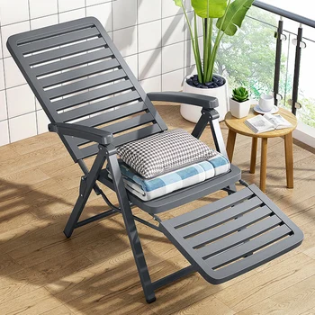 Portable Folding Chaise Lounge Relaxing Reading Chaise Design Lounge Chair Pool Patio Simple Sillas Pegables Outdoor Furniture