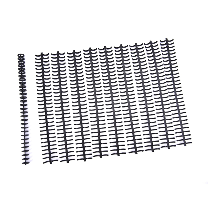 

10 шт., 30 отверстий, круги, кольцо, отрывные листа, переплет для книг, альбом, спиральные зажимы для переплета