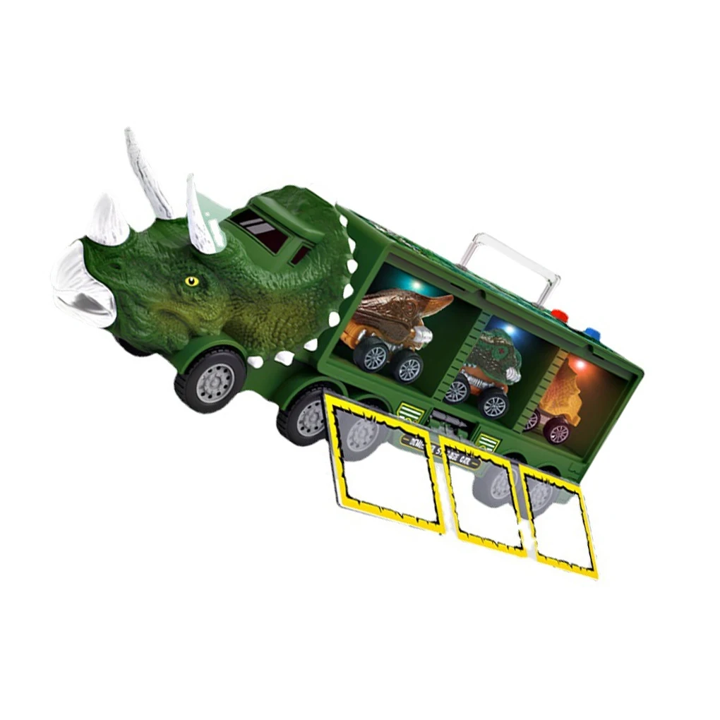 

Carrier Toy Set Dinosaurs Trucks Storage Car Entertainment Craftsmanship