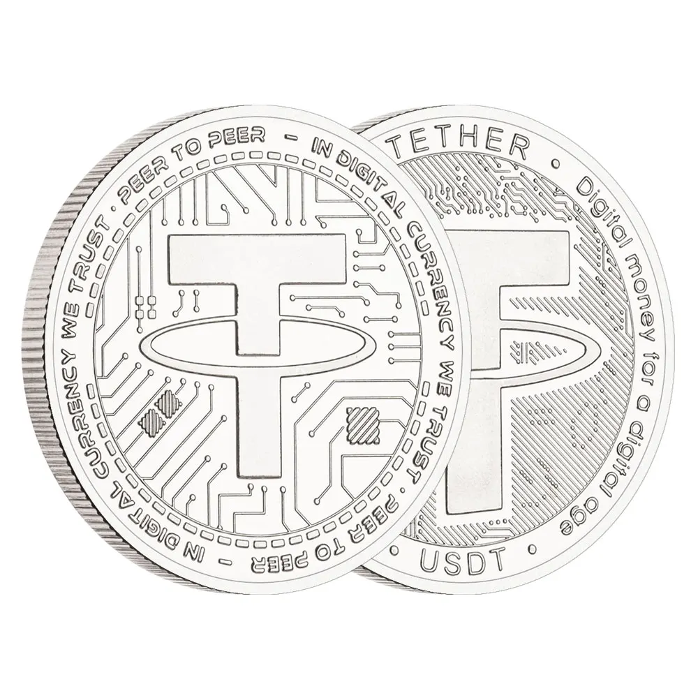 

Коллекционная золотая монета USDT