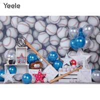 yeele baseball ballon star photocall baby birthday photography backdrop photographic decoration backgrounds for photo studio