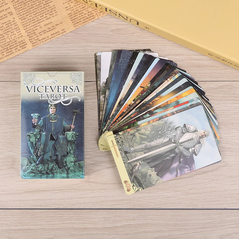 

ViceVersa Tarot Guide Card Fate гадания Game Deck для вечерние ринки праздничный подарок настольные игры