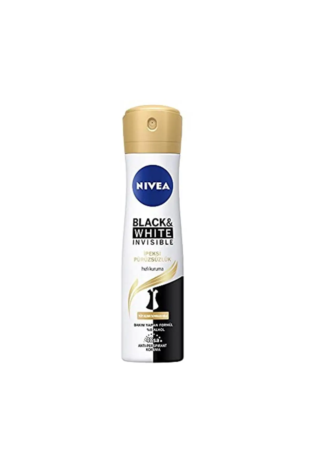 

Бренд: Nivea невидимый черный и белый шелковистый спрей для женщин, дезодорант-спрей 150 мл, Категория: Deodo