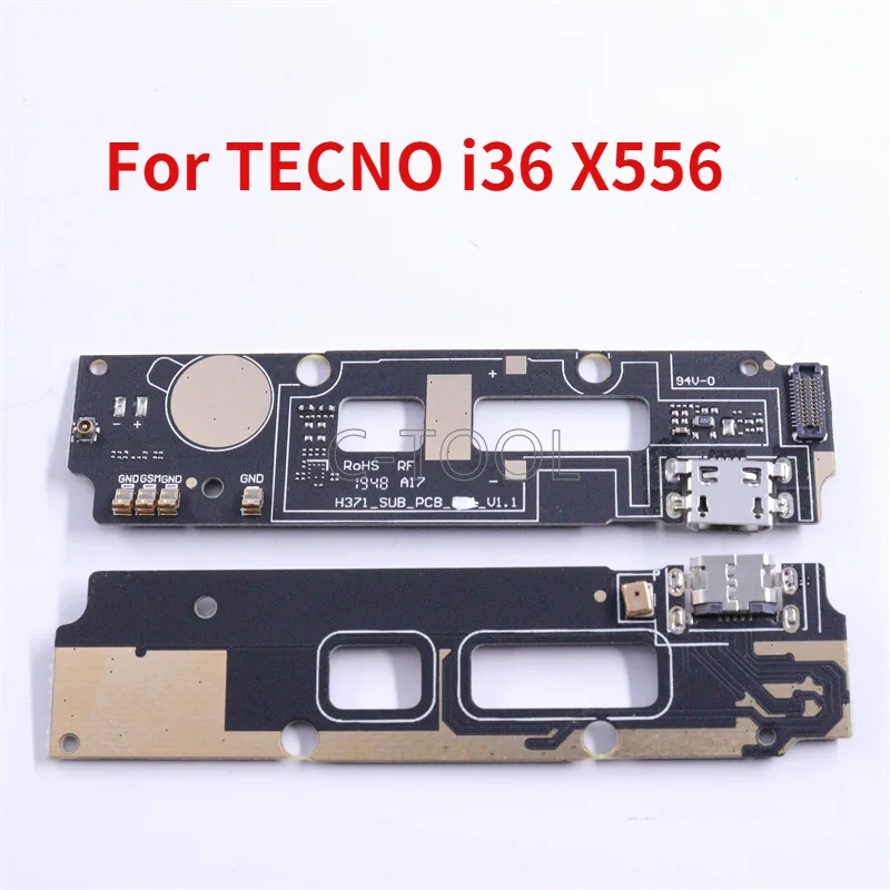 

1PC Original Charging Port USB Charger Dock Board Flex For TECNO i36 X556 NFC Dock Connector Microphone Board Flex Cable