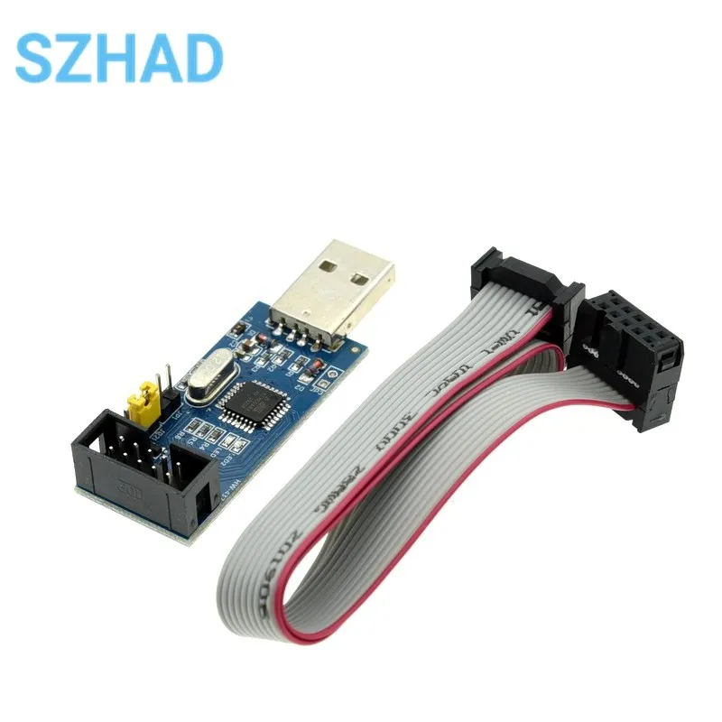 USBASP USBISP AVR программатор USB ISP USB ASP ATMEGA8 ATMEGA128 с поддержкой Win7 64