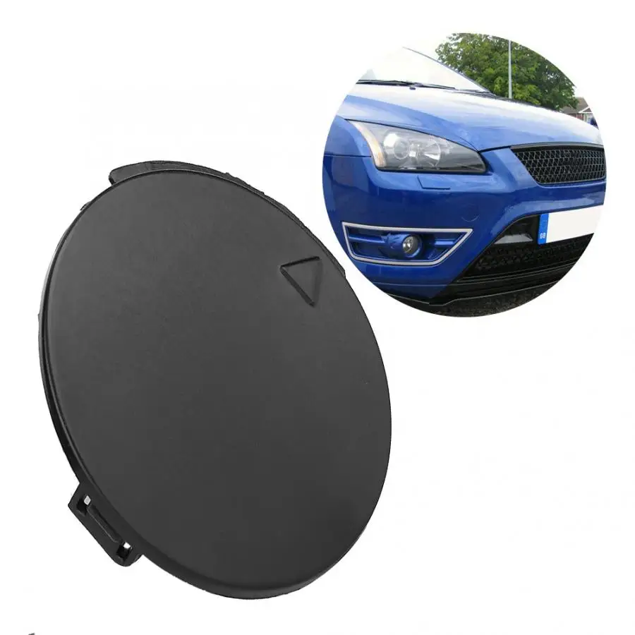 

Крышка переднего бампера с крючком для буксировки 6M5Y 17A989ABXWAA 1424616 подходит для Ford Focus MK2 2007-2011 Автомобильный Стайлинг