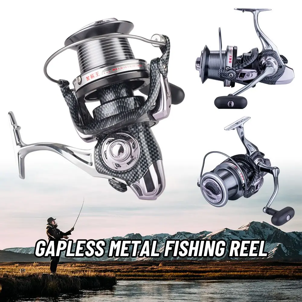 

New No Gap TB9000 Series Metal Fishing Reel Long Shot Anchor Fishing Reel Spinning Wheel