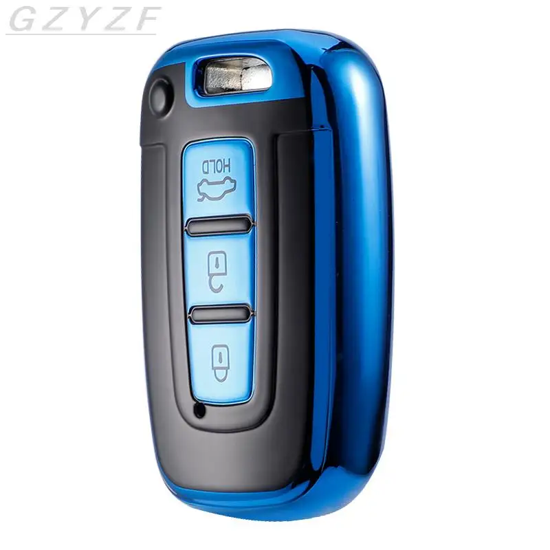 

Soft TPU Car Key Cover For Hyundai Solaris HB20 Veloster SR IX35 Accent Elantra i30 For KIA RIO K2 K3 Sportage Accessories Case