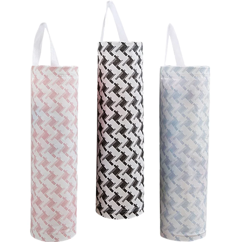 

Storage Holder Grocery Kitchen Dispenser Hanging Wall Garbage Organizer Trash Shopping Organizers Mount Container Saver