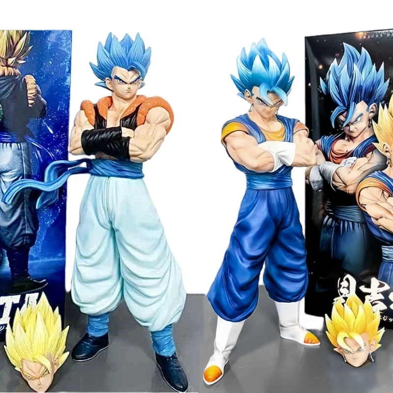 30 см Dragon Ball Z Фигурки Gogeta Фигурка с двумя головками Dbz Манга Аниме Статуя Gk Модели
