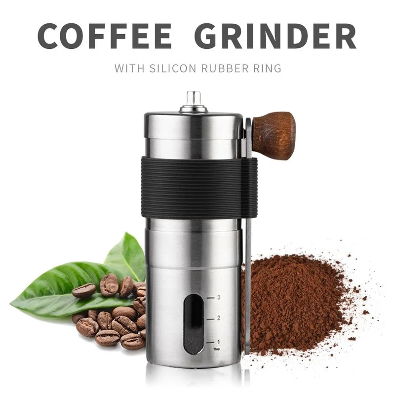 

Multifunctional Coffee Grinding Machine Portable Manual Stainless Steel Metal Usb Charging Coffee Machine Cookware Cast Iron