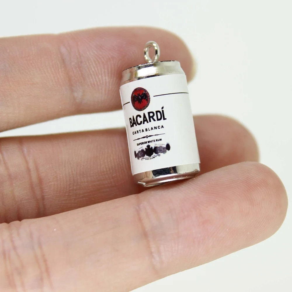 Yamily 10 шт./лот каучуковые банки для напитков спиртовые подвески сережек браслетов