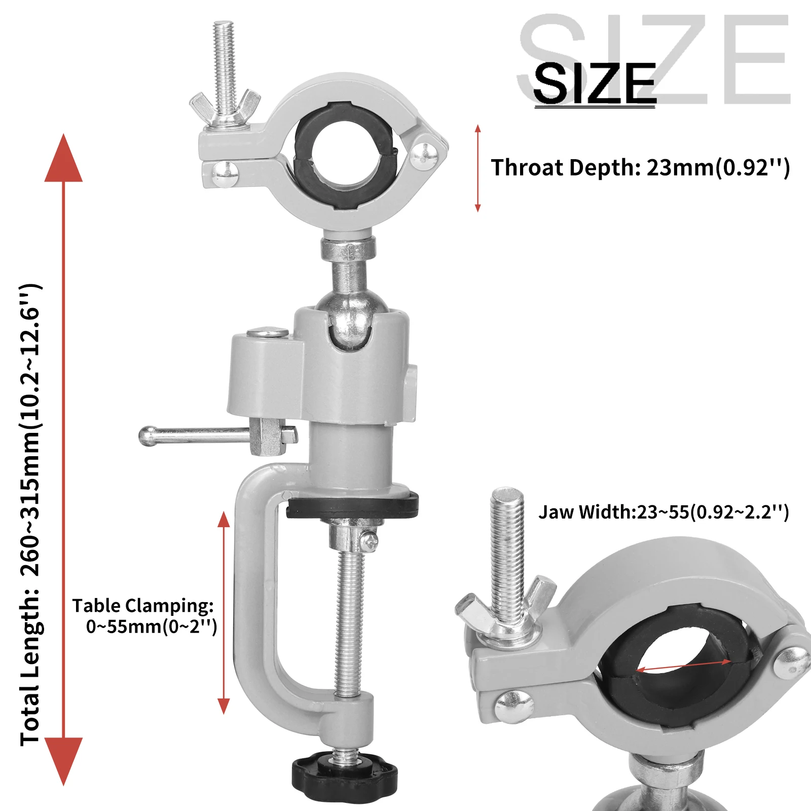 

Многофункциональные поворотные тиски 360°
