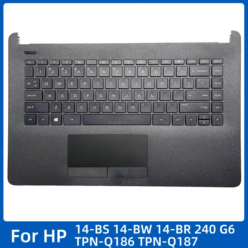 Для HP 14-BS 14-BW 14-BR 240 G6 TPN-Q186 TPN-Q187 ноутбука США/TI/LA/KOR клавиатура упор для рук верхняя