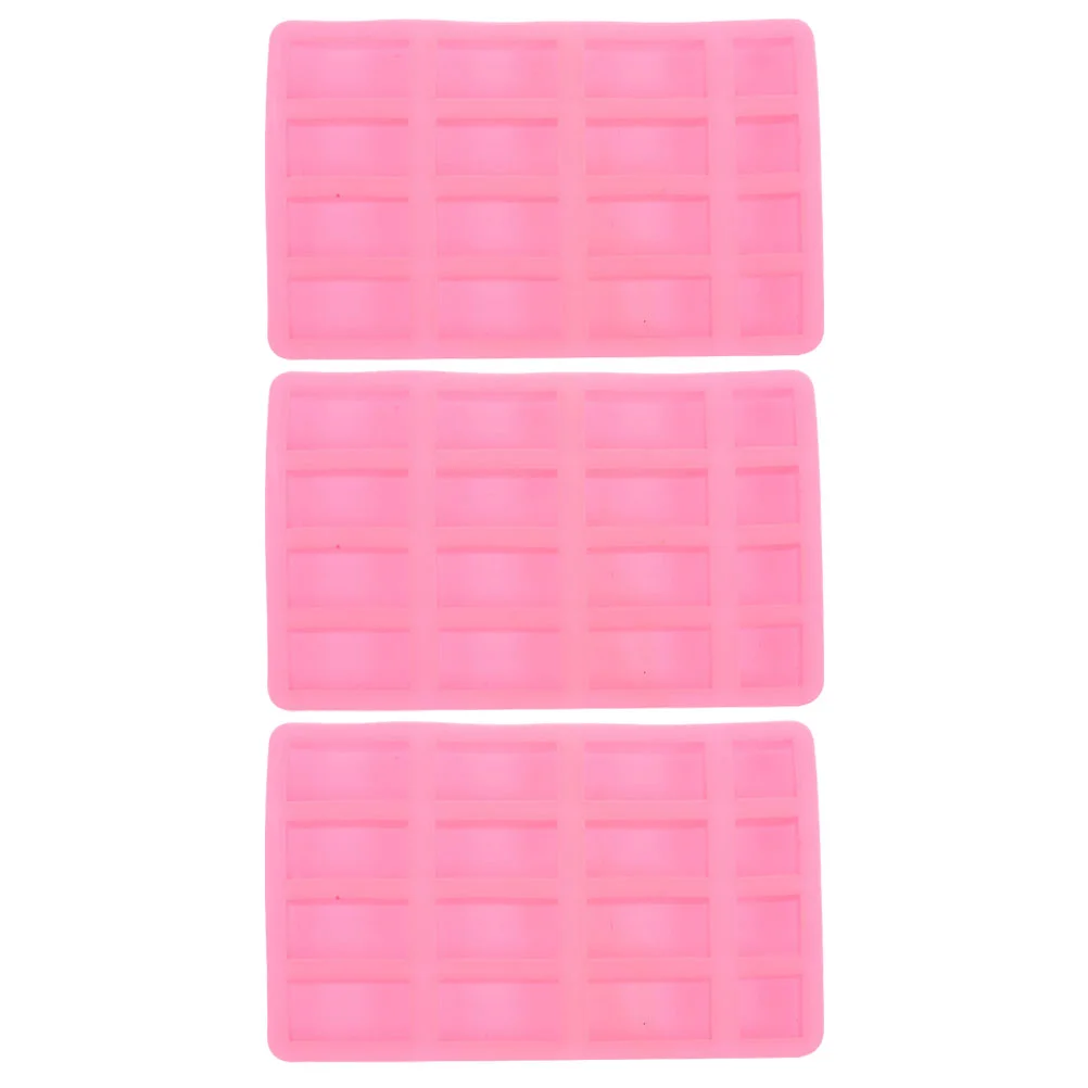 

3 Pcs Mini Brick Mold Miniature DIY Sand Table Landscape Building Ice Cube Tray Micro Material Silica Gel Landscaping Trays