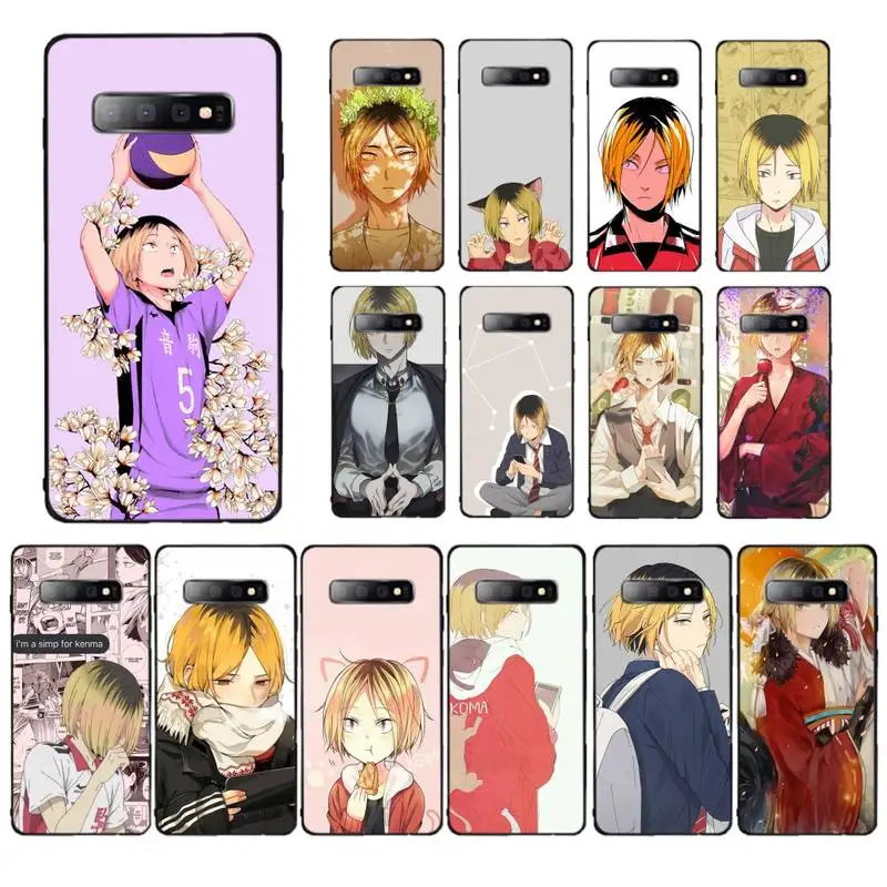 

MaiYaCa Kenma Kozume of Haikyuu Phone Case for Samsung S10 21 20 9 8 plus lite S20 UlTRA 7edge