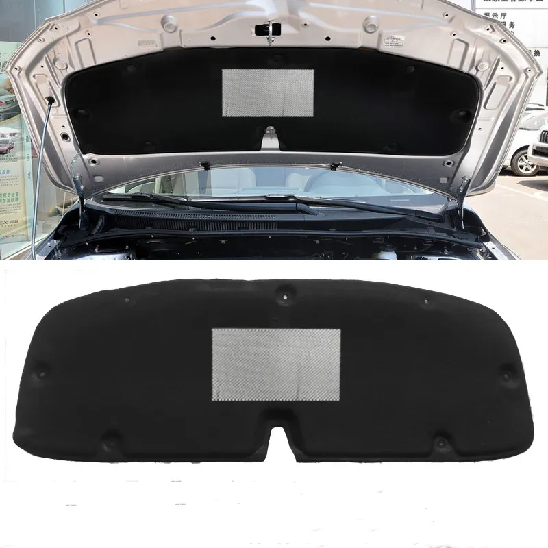 

For Toyota Corolla 2007-2013 Car Front Hood Engine Sound Heat Insulation Cotton Pad Soundproof Mat Cover Foam X