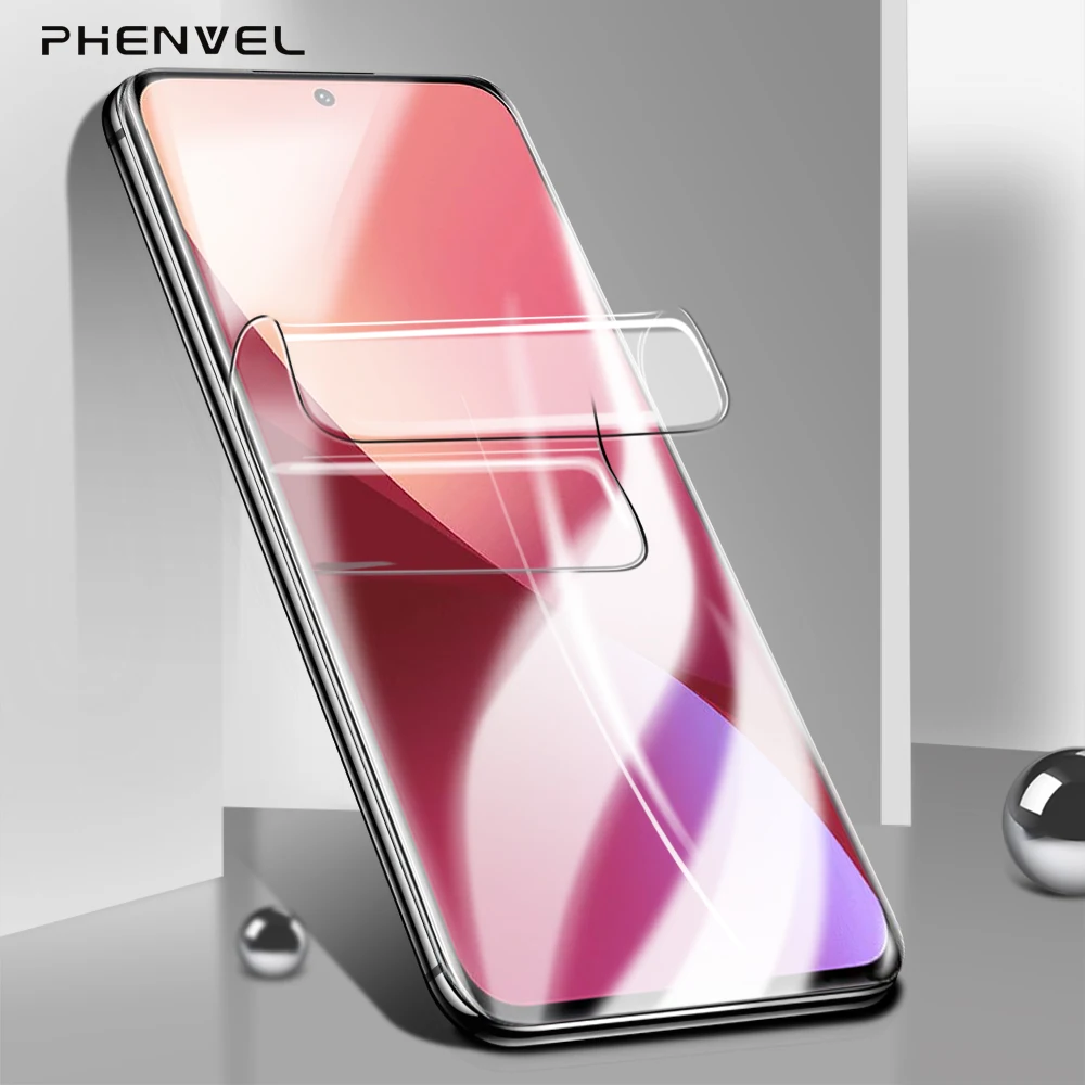 Гидрогелевая пленка для Xiaomi Mi 11 Lite 5G NE 9 10 12 защита экрана гелевая Защитная Xiomi Ultra