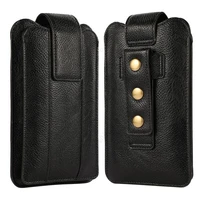universal leather phone pouch waist bag for infinix smart 6 hd 5 pro 5a 4c 4 3 2 6 plus adjustable holster magnetic wallet case