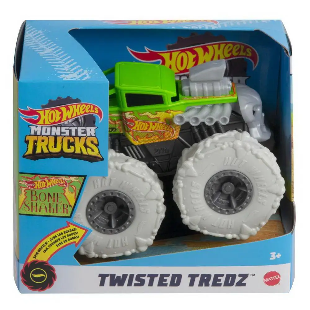 Машинка Mattel Hot Wheels Монстр трак (увеличенная) инерционная GVK37|Наземный транспорт| |