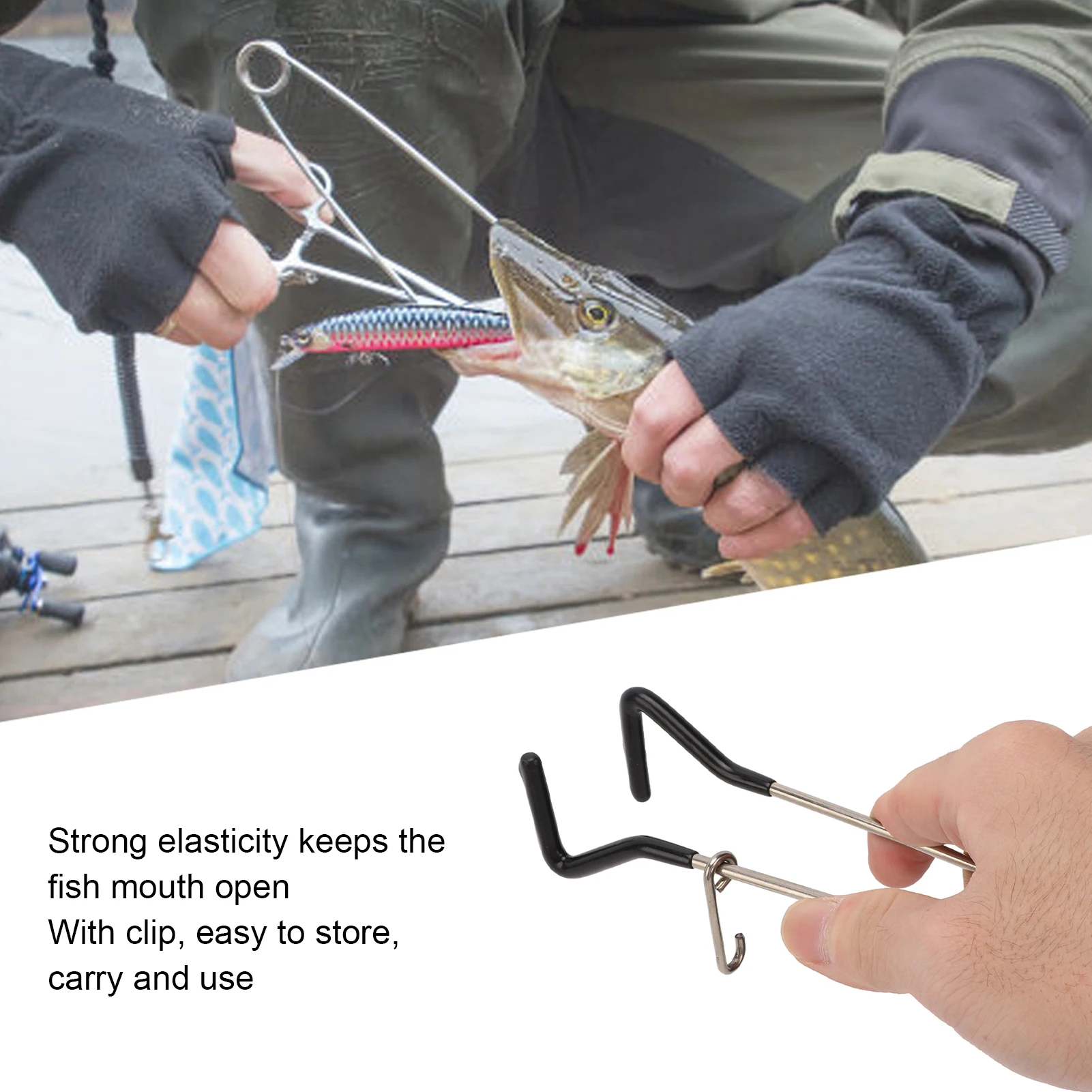 Расширитель рыбных челюстей разбрасыватель рыбьего рта открывалка для из