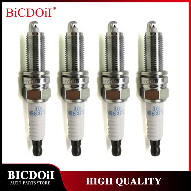 

4/6Pcs 18844-10060 SILKR6C10E Iridium Spark Plug for Fiat 500 PANDA Hyundai I10 I20 I30 KIA CEE`D CEE'D 0.9L 1.0L 1.2L 1.4L