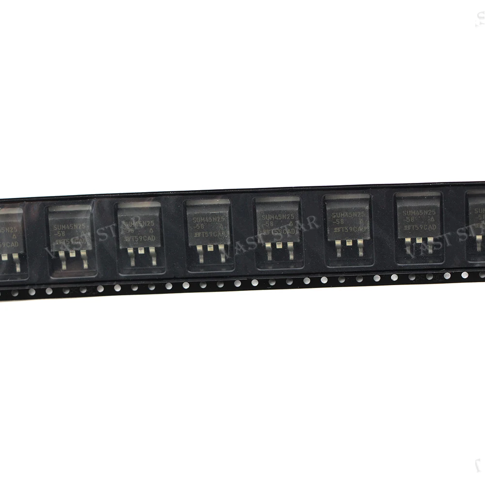 

10PCS Original SUM45N25-58-E3 Integrated Circuit