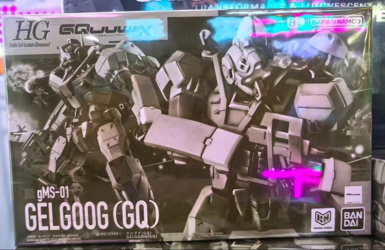 Фото Оригинальная коллекционная фигурка Bandai HG Mobile Suit Gundam GQUUUUUX GMS-01 Gelgoog, аниме-фигурка для коллекционирования №1