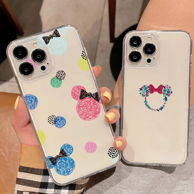 

Cute Creative Cartoon Phone Cases For iPhone 11 12 Pro MAX 6 6S 7 8 Plus X XS XR 12 13 Mini SE 2020 Soft Black Funda Carcasa
