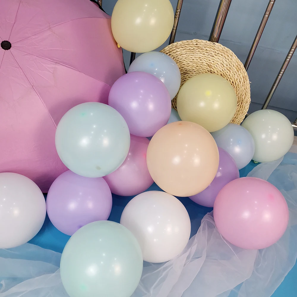 30 шт. 5 &quot10&quot 12 &quotпастельный латексный красочный воздушный шар Macaron розовый