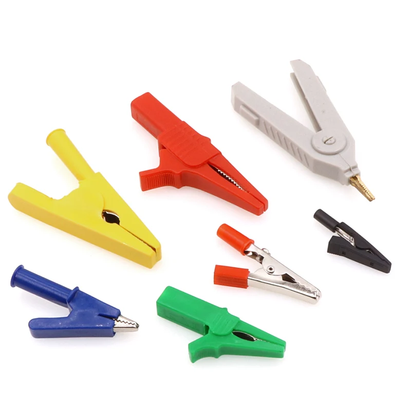 Зажим типа крокодил металлический зажим 55 мм 85 для вилки банан 4 с датчиком 10 А 30