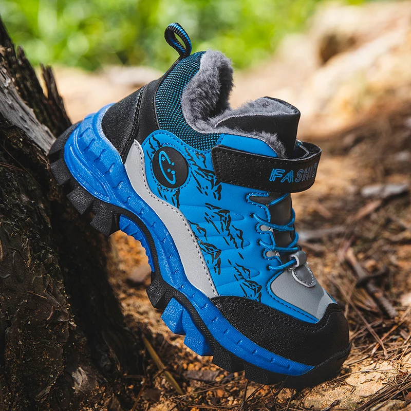 Детская зимняя обувь на толстой подошве